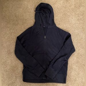 Navy blue zip up